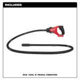 Milwaukee 2911-20 M18 FUEL 8' Concrete Pencil Vibrator