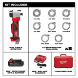 Milwaukee 2935X-21 M18 Cable Stripper Kit for Cu RHW/RHH/USE