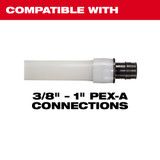 Milwaukee 2532-20 M12 FUEL ProPEX Expander w/ 1/2"-1" RAPID SEAL ProPEX Expander Heads