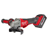 Milwaukee 2882-22 M18 FUEL 4-1/2" / 5" Braking Grinder w/ ONE-KEY Paddle Switch, No Lock
