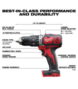 Milwaukee 2696-24 M18 Cordless Lithium-Ion 4-Tool Combo Kit 2696-24