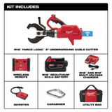 Milwaukee 2776R-21 M18 FORCE LOGIC 3 in. Underground Cable Cutter with Wireless Remote