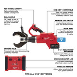 Milwaukee 2776R-21 M18 FORCE LOGIC 3 in. Underground Cable Cutter with Wireless Remote