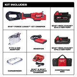 Milwaukee 2879-22 M18 FORCE LOGIC 15T Crimper Kit