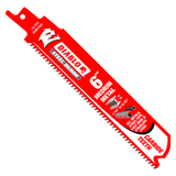 Diablo DS0610CF3 6 in. Steel Demon Carbide Recip Blades for Medium (1/16 in. - 5/16 in.) Metal Cutting (3-Pack)