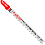 Diablo DJT101DF5 4 in. 6 TPI Bi-Metal T-Shank Jig Saw Blades for Fast Cuts in Wood (5-Pack)