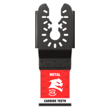 Diablo AMPED Steel Demon 1-1/4 inch Universal Fit Carbide Teeth Oscillating Blade - 3 Pack - DOU125CF3