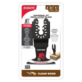 Diablo DOU250JBW 2-1/2 in. Universal Fit Bi-Metal Oscillating Blade for Clean Wood