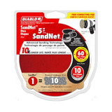 Diablo DND050060H10I 5 in. 60 Grit (Coarse) SandNET Discs with Connection Pad (10-Pack)