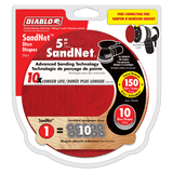 Diablo DND050150H10I 5 in. 150 Grit (Fine) SandNET Discs with Connection Pad (10-Pack)