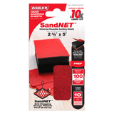 Diablo DND234100S10N 2-3/4 in. x 5 in. 100-Grit SandNET Reusable Sanding Sheets (10-Piece)