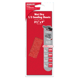 Diablo DCS323ASTS10G 1/3 Sheet (9 in. x 3-2/3 in.) Sanding Sheet Assorted Pack (10-Piece)