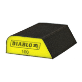 Diablo DFBCOMBFIN01G Dual-Edge 100-Grit (Fine) Sanding Sponge