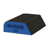 Diablo DFBCOMBMFN01G Dual-Edge 220-Grit (Ultra Fine) Sanding Sponge