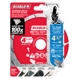 Diablo DDD045DIA101F 4-1/2 in. Diamond Metal Cut-Off Blade