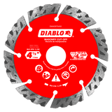 Diablo DMADST0450 4-1/2 in. Diamond Segmented Turbo Cut-Off Discs for Masonry