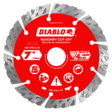 Diablo DMADST0700 7 in. Diamond Segmented Cut-Off Discs for Masonry