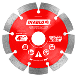 Diablo DMADS0450 4-1/2 in. Diamond Segmented Cut-Off Discs for Masonry