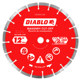 Diablo DMADS1200 12 in. Diamond Segmented Cut-Off Discs for Masonry