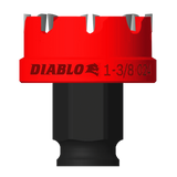 Diablo DHS1375CF 1-3/8 in. Steel Demon Carbide Teeth Hole Cutter