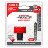 Diablo DHS1375CF 1-3/8 in. Steel Demon Carbide Teeth Hole Cutter