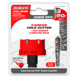 Diablo DHS1750CF 1-3/4 in. Steel Demon Carbide Teeth Hole Cutter