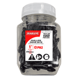 Diablo 1 inch, Num. 2 Phillips Drive Bit - 100 Pack - DPH21P100