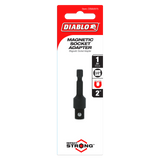 Diablo DSA0375 3/8 in. Square x 1/4 in. Hex Socket Adapter