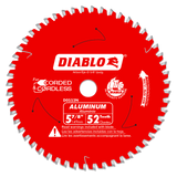 Diablo D0552N 5-7/8 in. x 52 Tooth Medium Aluminum Cutting Saw Blade