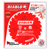 Diablo D0524X 5-3/8 in. x 24 Tooth Framing Trim Saw Blade