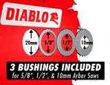 Diablo 5.5 inch, 18-Teeth Fast Framing Saw Blade - D055018WMX