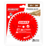 Diablo D0536X 5-3/8 in. x 36 Tooth Finish Trim Saw Blade