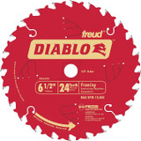 Diablo 6.5 inch, 24-Teeth TiCo Carbide Framing Saw Blade - D0624X