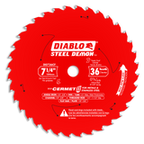 Diablo D0736CF 7-1/4 in. x 36 Tooth Steel Demon Cermet II Saw Blade for Metal & Stainless Steels