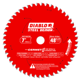 Diablo D0748CFM 7 in. x 48 Tooth Steel Demon Cermet II Saw Blade for Metals and Stainless Steel (20mm Arbor)