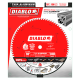 Diablo D10100N 10 in. x 100 Tooth Thin Aluminum Cutting Saw Blade
