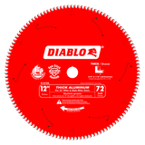 Diablo D1272N 12 in. x 72 Tooth Thick Aluminum Cutting Saw Blade
