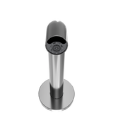 Toto Helix Wall Mounted AC Powered 20 Second On Demand Flow Touchless Bathroom Faucet 0.35 GPM in Polished Chrome