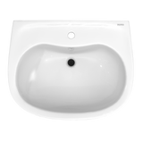 Toto Prominence Oval Basin Pedestal Bathroom Sink With Cefiontect For Single Hole Faucets, Bone - LPT242G#03