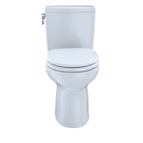 Toto Drake II 1G Two-Piece Round 1.0 GPF Universal Height Toilet With Cefiontect, Cotton White - CST453CUFG#01