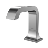 Toto GC AC Powered 20 Second On Demand Flow Touchless Bathroom Faucet 0.35 GPM with Mixing Valve in Polished Chrome