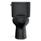 Toto Drake II Two-Piece Elongated 1.28 GPF Universal Height Toilet With SS124 Softclose Seat, Washlet+ Ready, Ebony - MS454124CEF#51