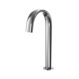 Toto Gooseneck Vessel ECOPOWER 10 Second On Demand Flow Touchless Bathroom Faucet 0.5 GPM with Thermostatic Mixing Valve in Polished Chrome