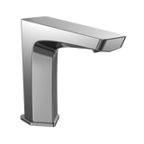 Toto GE AC Powered 10 Second On Demand Flow Touchless Bathroom Faucet 0.5 GPM with Mixing Valve in Polished Chrome