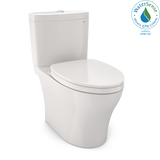 Toto Aquia IV Two-Piece Elongated Dual Flush 1.28 And 0.9 GPF Universal Height Toilet With Cefiontect, Washlet+ Ready, Colonial White - MS446124CEMFGN#11