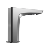 Toto GE ECOPOWER 20 Second Continuous Flow Touchless Bathroom Faucet 0.5 GPM with Thermostatic Mixing Valve in Polished Chrome