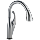 Delta 9192T-ARSD-DST Addison Single Handle Pull-Down Kitchen Faucet with Touch2â°(R) Technology and Soap Dispenser ARCTIC STAINLESS
