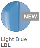 Jaclo 11442RND-LBL 42" Contemporary Stainless Steel 1 1/4" Safety Assist Bar with Concealed Screws in Light Blue Finish