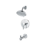 Grohe Essence 1024960000 Essence Pressure Balance Valve Tub/Shower Combo in Grohe Chrome