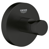 Grohe Essentials 403642431 Robe Hook in Matte Black
